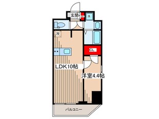 シーズンフラッツ住吉の物件間取画像